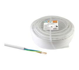 Провод TDM ПВСмб 3х0,75 10м, белый Народный SQ0118-0605 