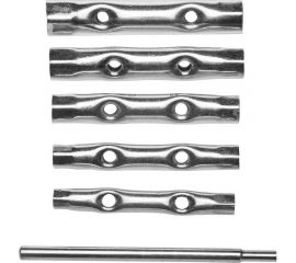 Набор трубчатых ключей DEXX 6 -17 мм, 6 предметов 27192-H6 