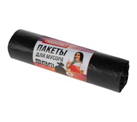 Пакеты для мусора 120 л, 11 мкм, 10 шт, черные SKYWAY S11001003 