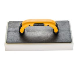 Тёрка HARDY с белой губкой, толщина губки 40 мм, ручка 2K, 28х14см 0840-152804 