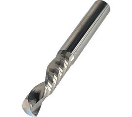 Фреза спиральная однозаходная компрессионная для ЧПУ (6x22x50 мм; S=6 мм; Z1) Greencut GC6025 