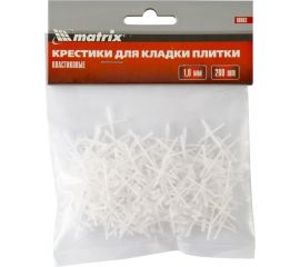 Крестики (200 шт; 1 мм) для кладки плитки MATRIX 88083 