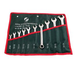 Набор ключей CNIC комбинир. из 10-ти шт. рожк. и накид. 8 - 24 TS-003 в сумке 39025 