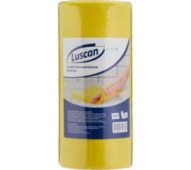 Салфетки хозяйственные в рулоне Luscan вискоза 25x25 см, 30 л. 625432 