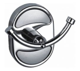 Настенный крючок для полотенец HAIBA для ванной и кухни, металлический, хром HB1905-2 539823 