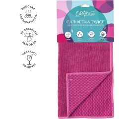 Салфетка из микрофибры Estetic двухсторонняя 75095 