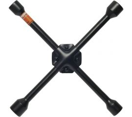 Баллонный-кре��т ключ 14х17х19х22 черный лак, усиленный АвтоDело 30814 13528 