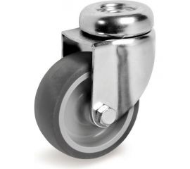 Колесо аппаратное поворотное с отверстием под болт (50 мм; 40 кг) Tellure rota 383201 