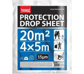Пленка защитная 4x5 м, 15 мкм BEOROL 245818 