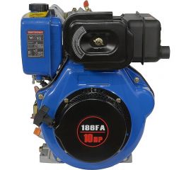 Двигатель дизельный 186FA (B-тип, вал конус) - T1 ТСС 025591 