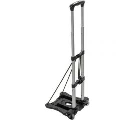 Платформенная складная тележка с телескопической ручкой Forsage 2 крюка на эластичных ремнях F-109 51826 