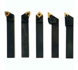 Набор токарных резцов 5 шт, 20 мм Optimum 3441670 