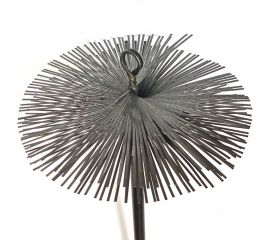 Щетка с креплением кольцом 150 мм, гайка 12x1.75 мм, сталь РОССТИН НФ-00000452 