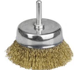 Кордщётка чашеобразная мягкая 63 мм для дрели РОССНА Р860647 