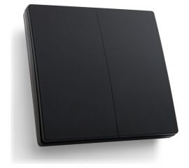 Двухклавишный беспроводной выключатель FERON TM82 SMART, 230V, 500W, черный 41723 