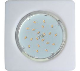 Встраиваемый светильник Ecola GX53 5357 Легкий квадратный Белый 107x25 FW5357ECD 