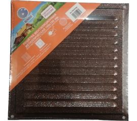 Решетка вентиляционная металлическая (190х190 мм; медный антик) Космовент РМ1919м 