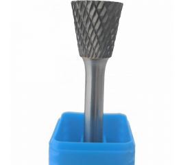 Борфреза цельная коническая в форме обратного конуса (3х7х3х38 мм; ВК8) ИНСТУЛС 00001337716 