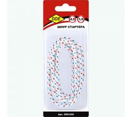 Шнур стартера в блистере 4.5 мм, 1.5 м DDE 909-020 