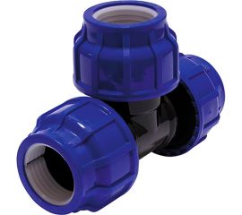 Тройник разъёмный CN-TB ПНД 25x25x25 TEBO 017031003 