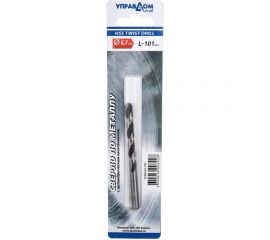 Сверло по металлу, вышлифованный профиль, 6.7х101 мм, угол заточки 135 гр Управдом ​​​​​​​4100000944 