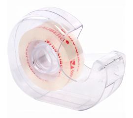 Клейкая канцелярская лента BRAUBERG 19 мм х 33 м, кристальная, в диспенсере 228760 