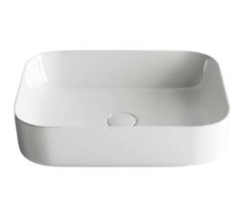 Умывальник чаша Ceramica Nova Element накладная, прямоугольная, 500х390х130 мм CN6011 