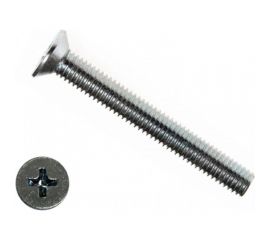 Потайной винт КРЕП-КОМП нержавейка DIN965 А2 5х16 50шт впн516мф 