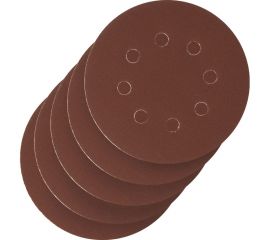 Круг абразивный перфорированный на ворсовой подложке под липучку 5 шт, 125 мм, P320 СИБРТЕХ 738137 