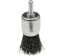Щетка концевая Мастер (50 шт; 30 мм; гофрированная стальная проволока 0.3 мм; хвостовик 6 мм) для дрелей Профоснастка 20205003 
