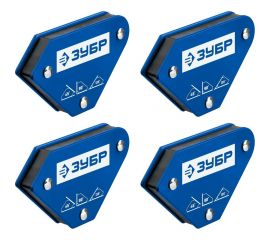 Магнитные угольники для сварочных работ ЗУБР УМ-3 4 шт 40050-04 