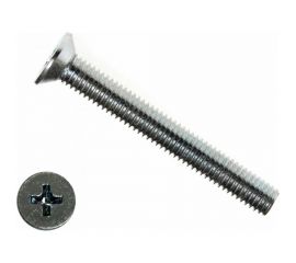 Винт КРЕП-КОМП DIN 965, потайной, цинк, 3x30 100 шт. вп330мф 