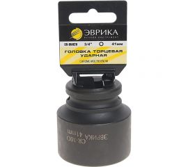 Головка торцевая 6-гранная ударная (41 мм; 60 мм; 3/4"") с держателем ЭВРИКА ER-95929H 