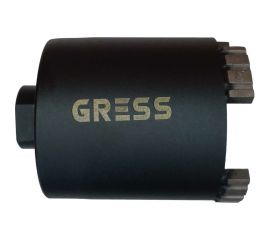 Алмазная коронка с верхним пылеудалением для подрозетников GRESS 68 мм ООО ИРБИС ИНСТРУМЕНТ 6870М16 