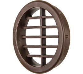 Решетка круглая вентиляционная (d=47 мм; коричневая) Volpato 2190-443-MA 