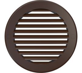 Решетка наружная вентиляционная круглая 15РКН (200 мм; с фланцем 150 мм; ASA; коричневая) ERA 87-976 