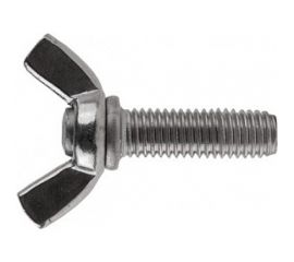 Винт-барашек КРЕП-КОМП американский тип, нержавейка А2, DIN 316, 10х25, 25 шт. вб1025 
