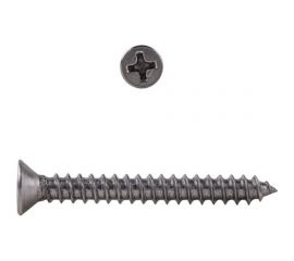 Универсальный саморез КРЕП-КОМП потай, нерж. А2, PH, DIN 7982, 2,9х25, 1000 шт. спн2925 