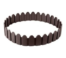 Садовое ограждение МАСТЕРСАД Дачник коричневое ДЧН-корич 