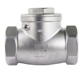 Обратный клапан DN.ru поворотный -SCV-316 Ду32 Ру16 резьбовой D100-00496 