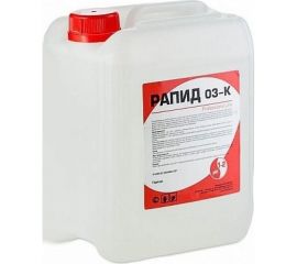 Кислотное средство для очистки поверхностей от минеральных загрязнений Рапид 03 К 5 л 4607002304684 