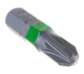 Бита PZ3-ЗЕЛЁН.-1/4ZO-L25MM (PZ3, 25 мм) WURTH 0614176653090 