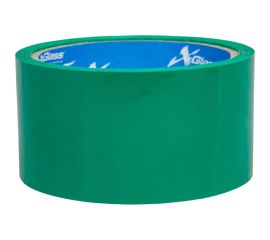 Упаковочная клейкая лента X-Glass зеленая, 50 мм, 41 м, 43 мкм, арт 1405 УТ0007011 