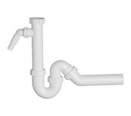 Сифон McAlpine без выпуска d40-40/40 P/S-образный, с носиком MRSK6A 