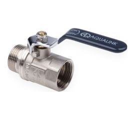 Шаровой кран AQUALINK вн-нар 1 ручка 1151 