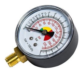 Радиальный манометр Rossvik, M1/4"", диаметр 63 мм M420/1.R 
