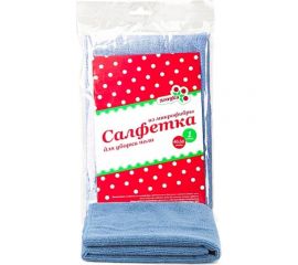 Сухая салфетка для пола из микрофибры Ягодка 40х50 см, 1 шт. 11867 