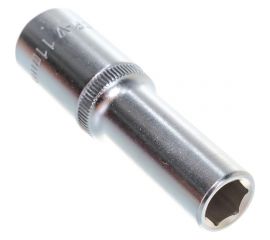 Головка торцевая глубокая 6 граней (11 мм; 1/2 Dr) KRAFT KT 700375 