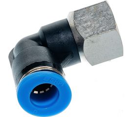 Фитинг угловой для пластиковых трубок (8 мм; 1/4М) ROCKFORCE RF-SPL08-02 