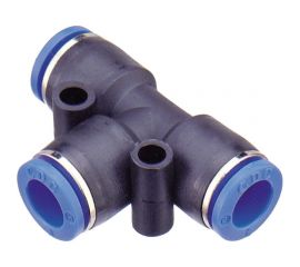 Фитинг цанговый тройник 8 мм Pegas pneumatic 5603 